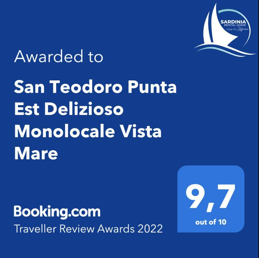 San Teodoro Punta Est Delizioso Monolocale Vista Mare Apartment Екстериор снимка