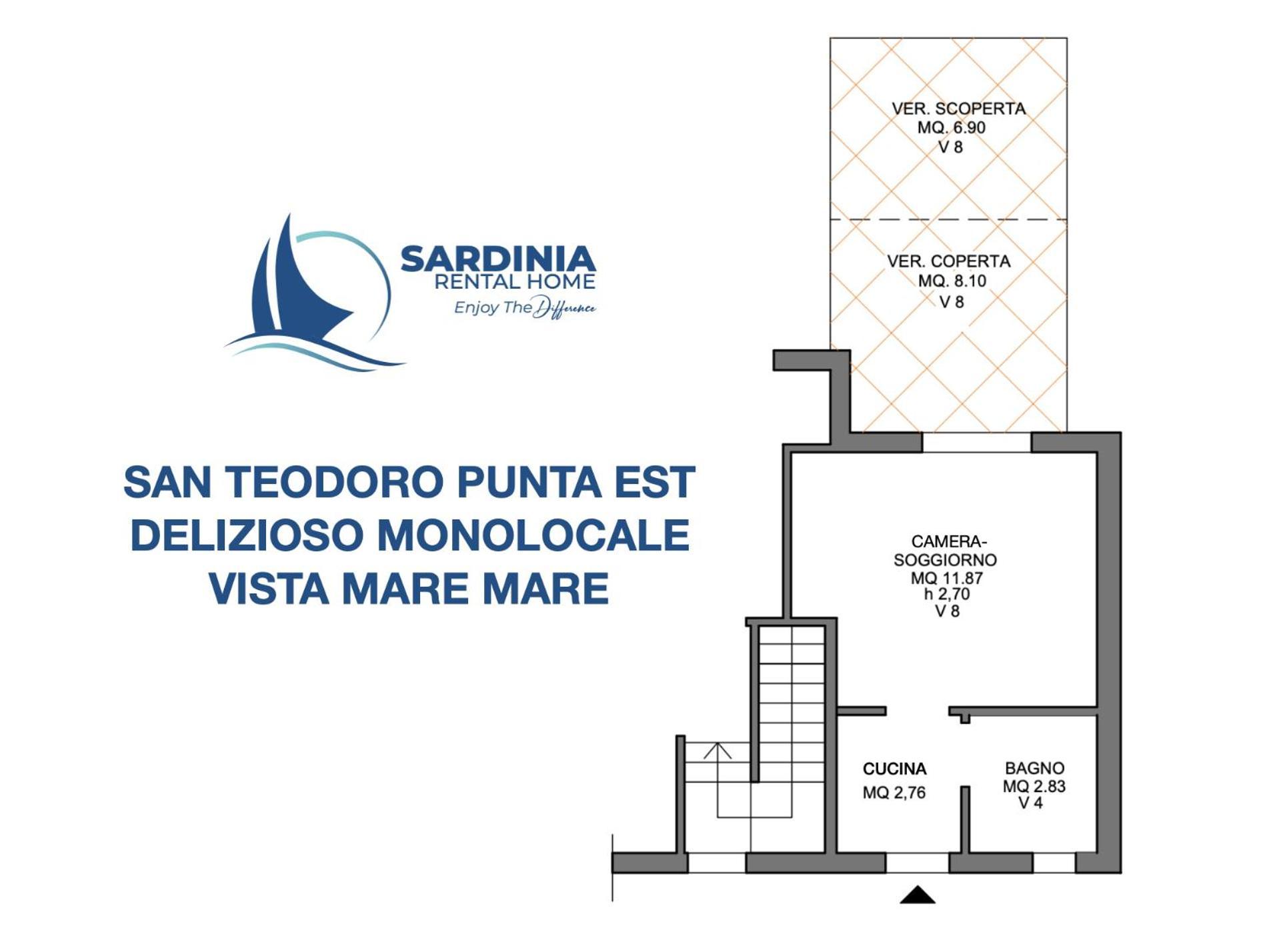 San Teodoro Punta Est Delizioso Monolocale Vista Mare Apartment Екстериор снимка